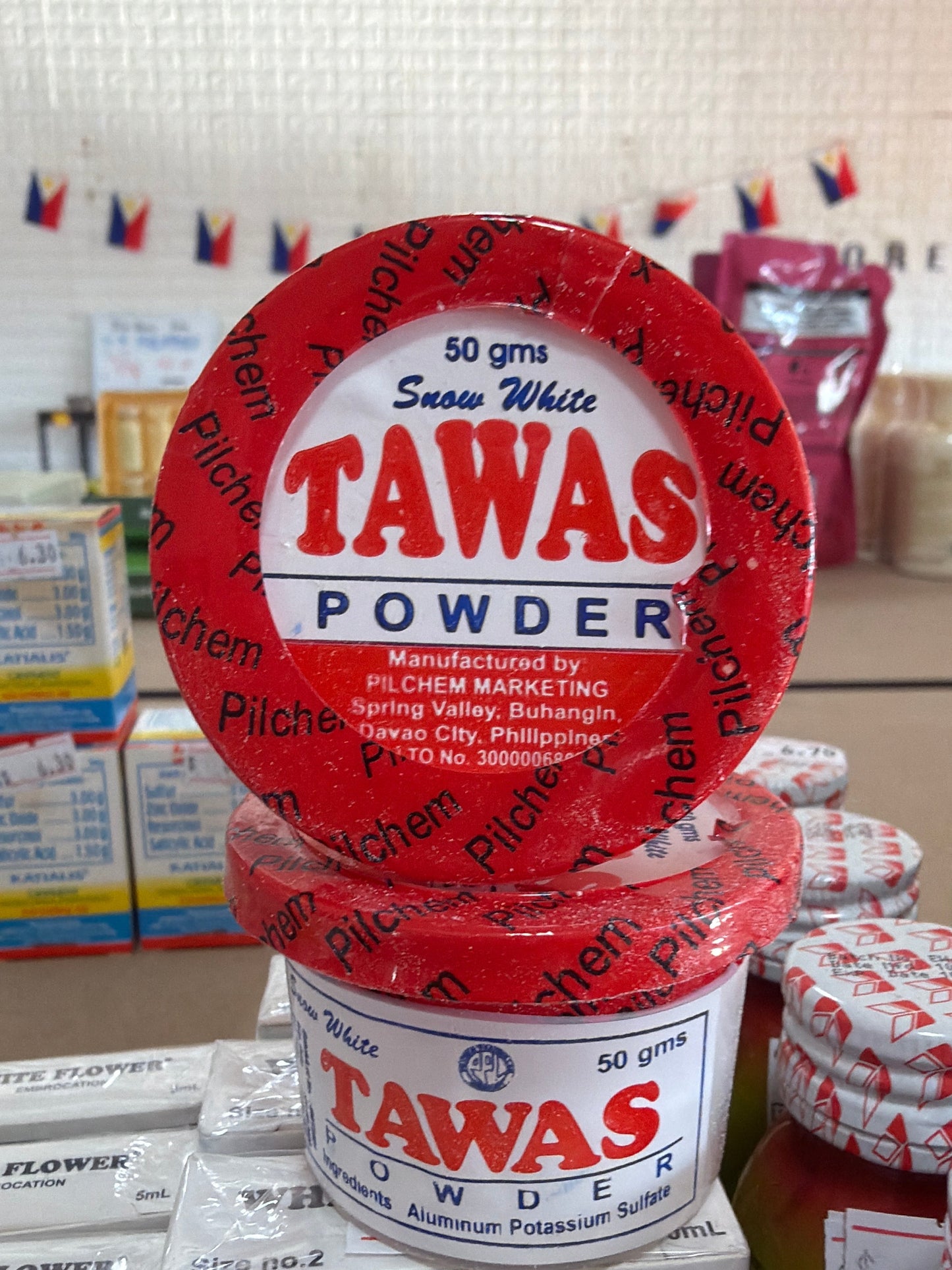 Snow White Tawas without Perfumed 50g