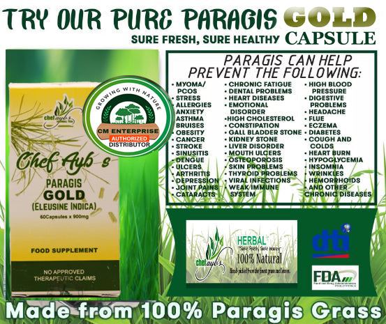 Chef Aybs Paragis Gold Capsules - 30 Capsules (MINI)