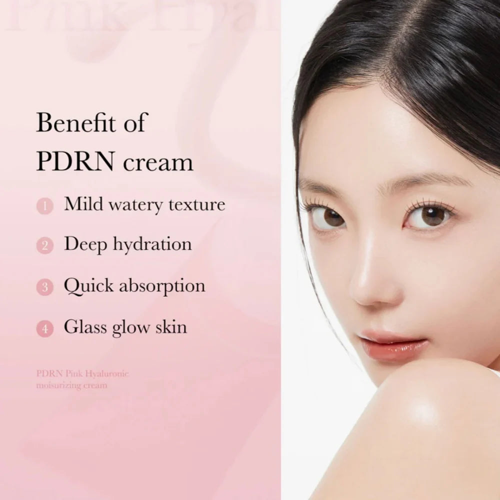 MEDICUBE PDRN PINK HYALURONIC MOISTURIZING CREAM 50ML