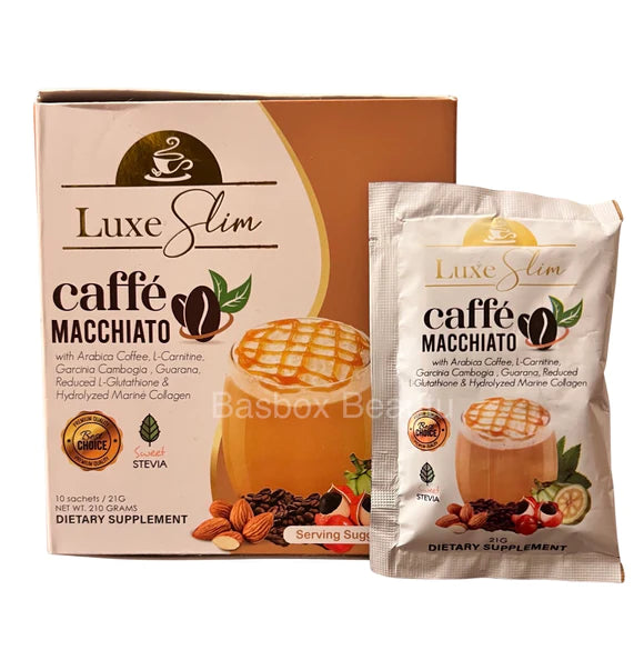 Luxe Slim Caffe Macchiato Pouch NEW PRODUCTION- 21g X 8 Sachets