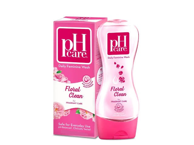 PH Care Daily Feminine Wash Floral Clean for Fragrant Care 250ml