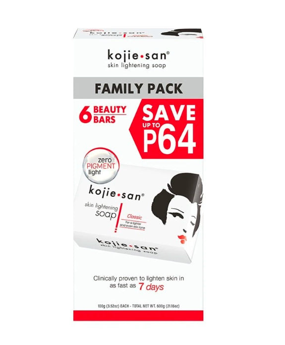 Kojiesan Skin Lightening Soap 100gx6