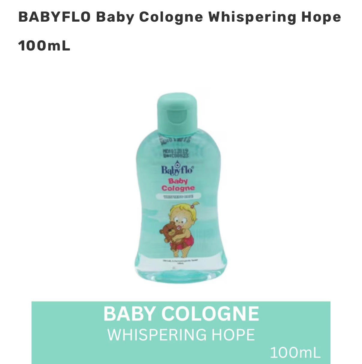 BABYFLO Baby Cologne Whispering Hope 100mL