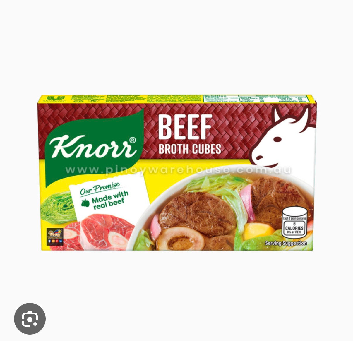KNORR BEEF BROTH CUBES 60g - SALE ‼️ APRIL 4, 2026 EXPIRY‼️
