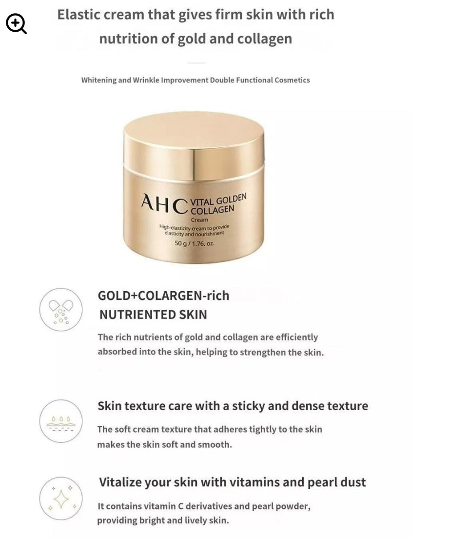 AHC Vital Golden Collagen Cream 50g