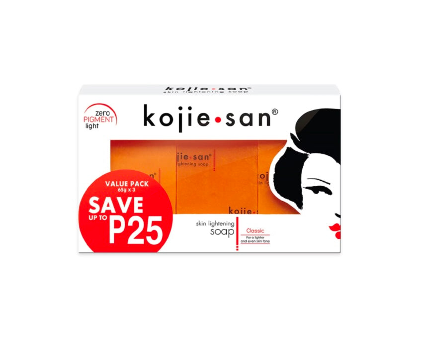 Kojiesan Skin Lightening Soap 65Gx3 (Value Pack)