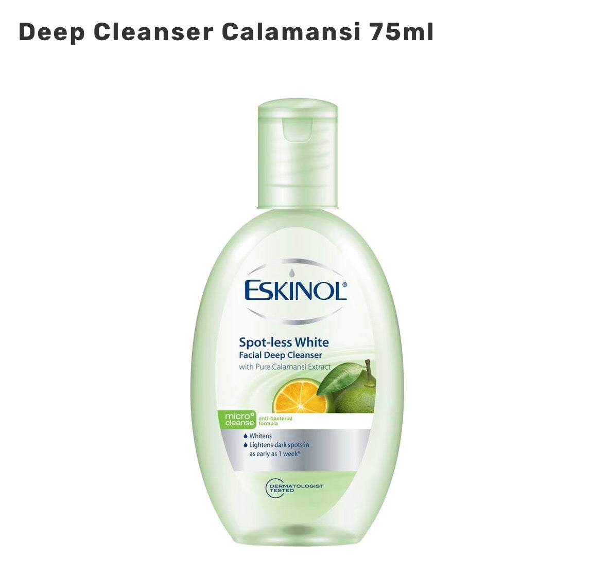 ESKINOL
Deep Cleanser Calamansi 75ml
