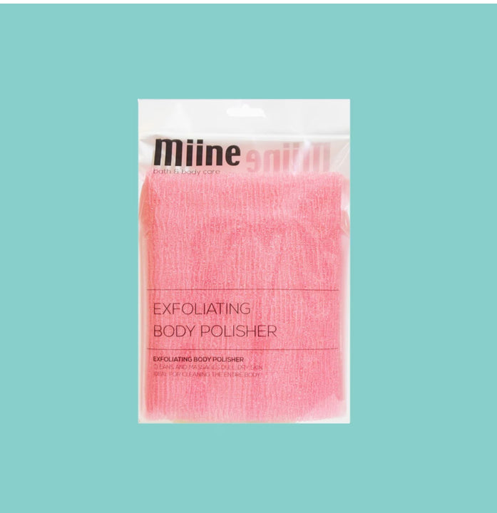 MIINE Exfoliating Body Polisher (AVAILABLE COLORS: Purple, Pink, Peach)