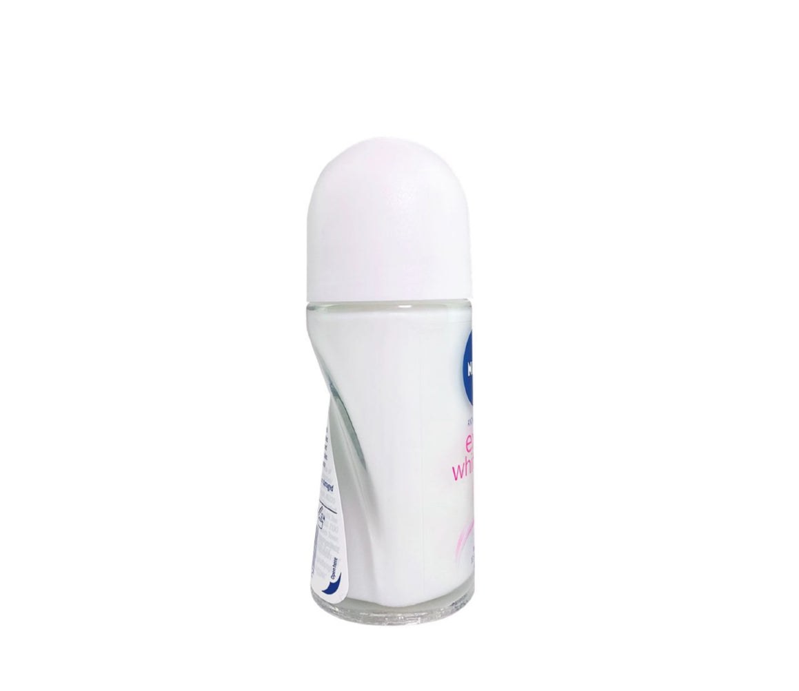 NIVEA Deodorant Extra Brightening RADIANT & SMOOTH Anti-Perspirant Roll-On 50ml - 95% Purity Vitamin C