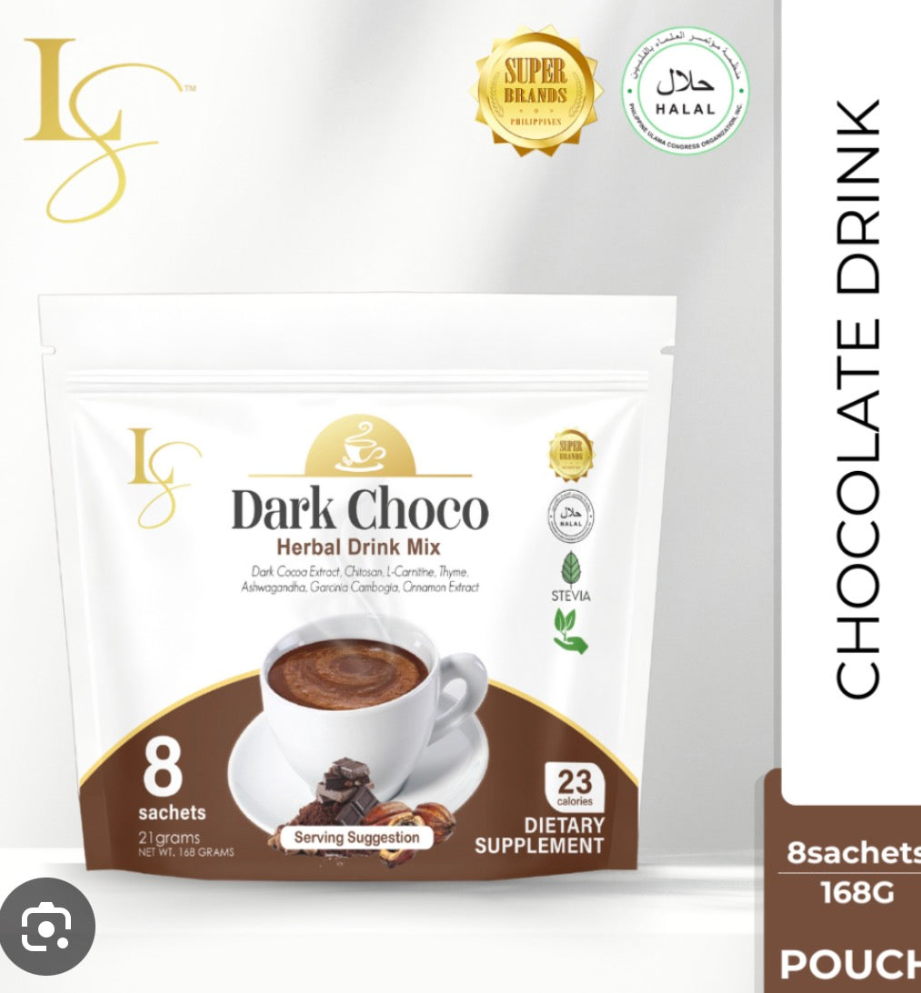 Luxe Slim Dark Choco Pouch - 8 Sachets