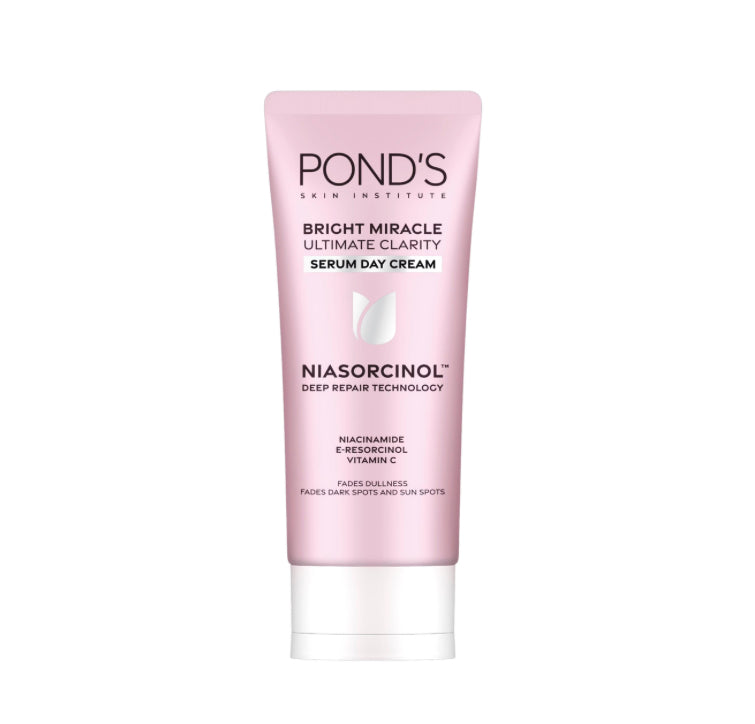 PONDS Bright Miracle Serum Burst Ultimate Clarity with Niasorcinol Serum Day Cream 40g