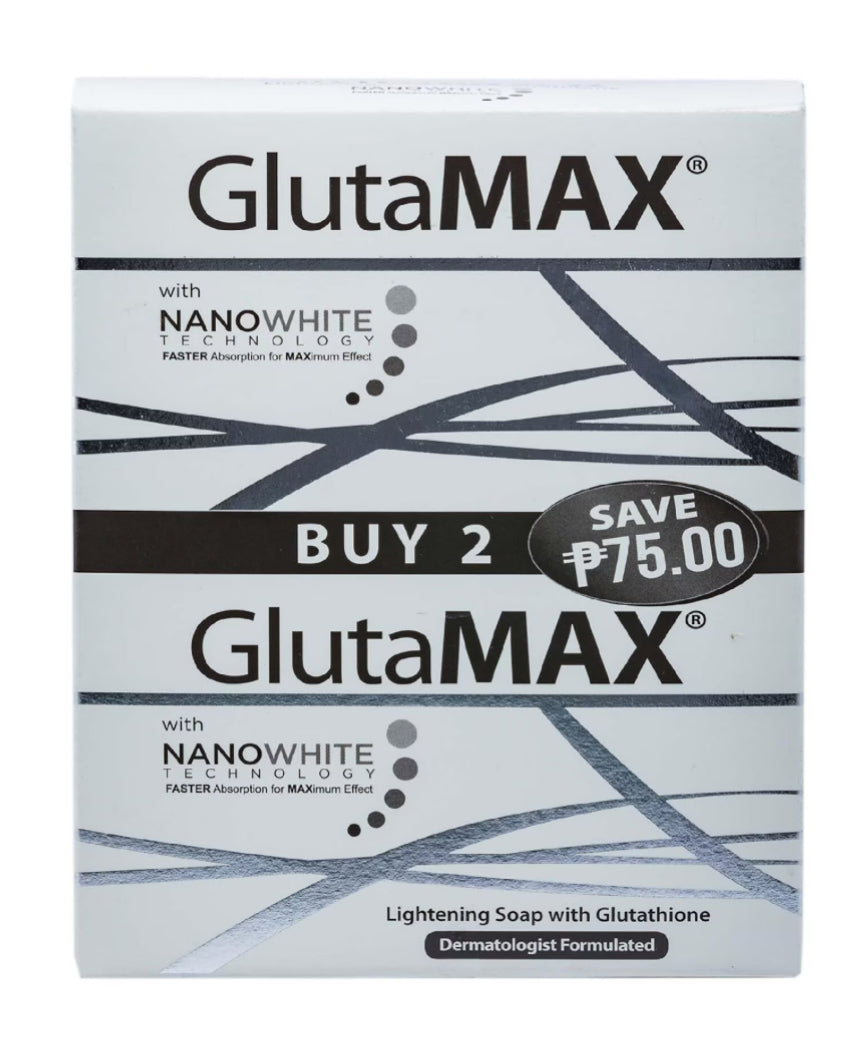 GLUTAMAX Lightening Soap With Glutathione 135gx2