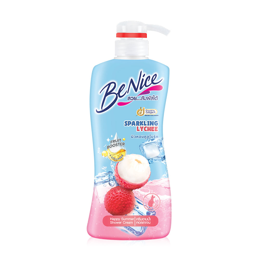 Be Nice Shower Cream Sparkling Lychee 400ml