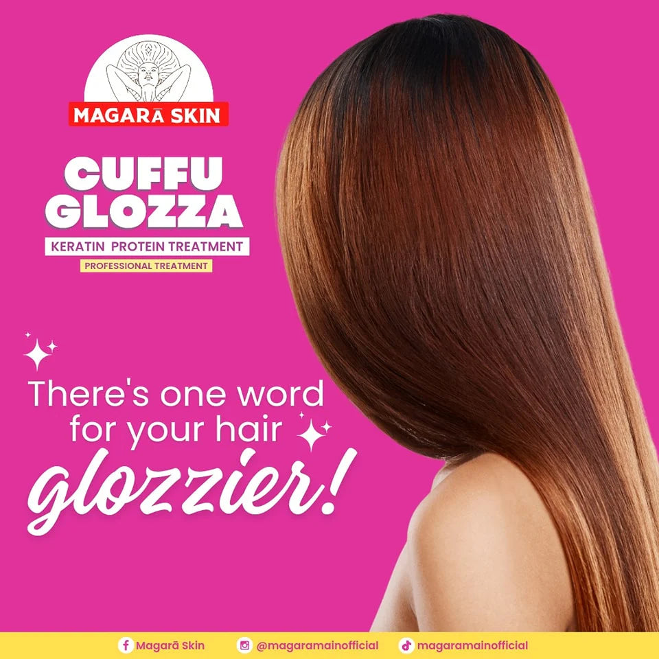 Cuffu Glozza Hydrolized keratin-Protein 5x25mL - Sold per box of 5 sachets