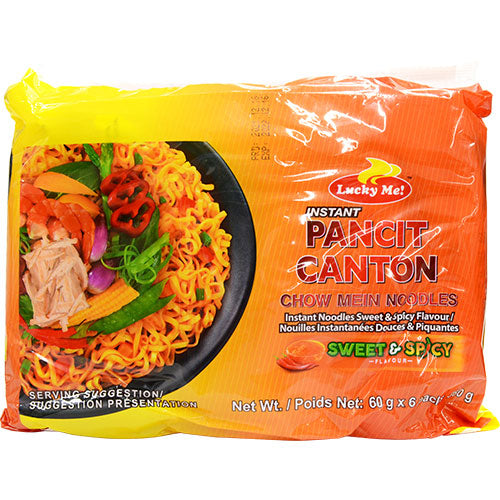 Lucky Me Pancit Canton Sweet And Spicy 6x65g