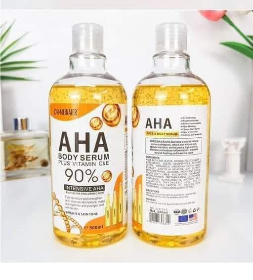 TEN TWENTY AHA Face & Body Serum Vitamin C & E 500ml
