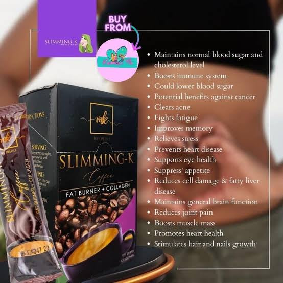 MK Cosmetics Slimming K Coffee - 10 Sachets