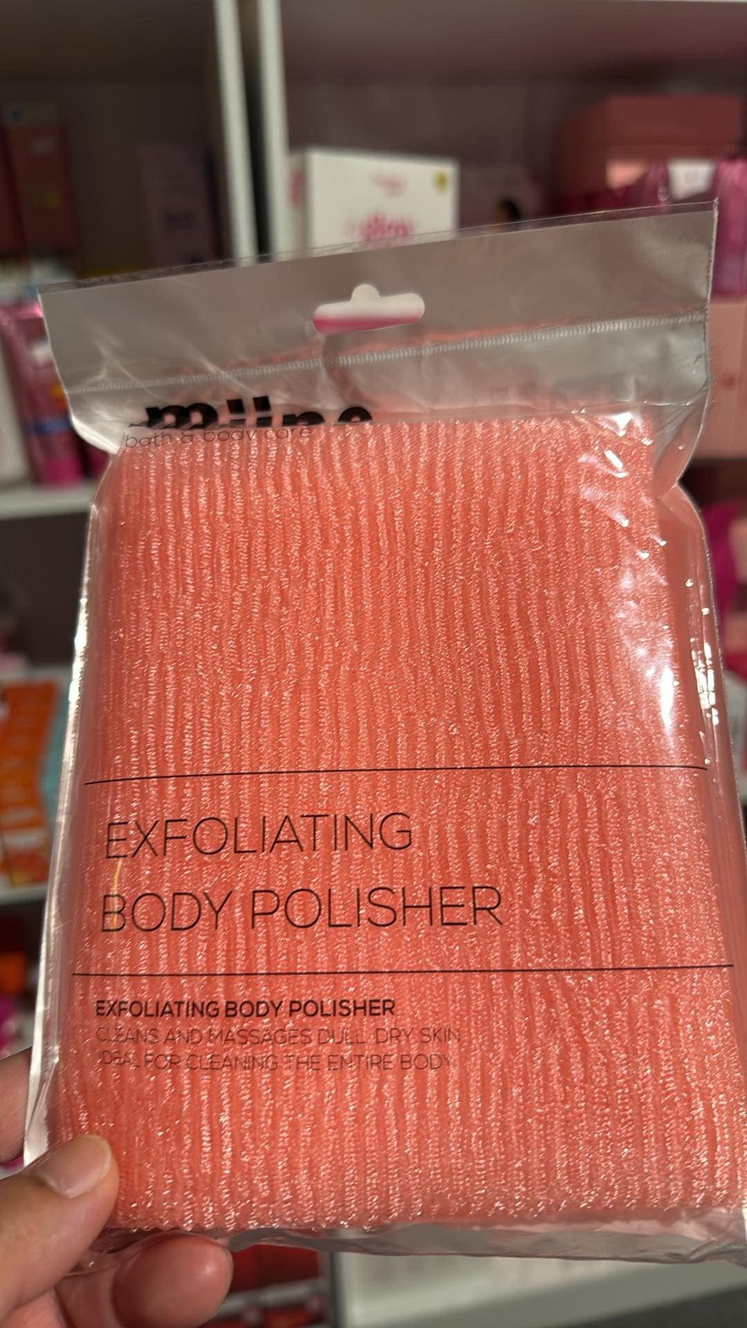 MIINE Exfoliating Body Polisher (AVAILABLE COLORS: Purple, Pink, Peach)