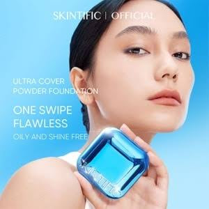 SKINTIFIC Ultra Cover Powder Foundation 03A ALMOND 9g
