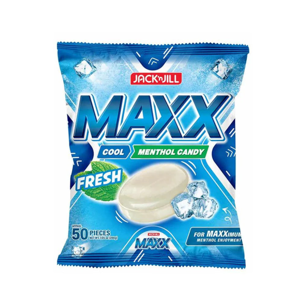 JACK&JILL MAXX FRESH COOL MENTHOL CANDY 4Gx50