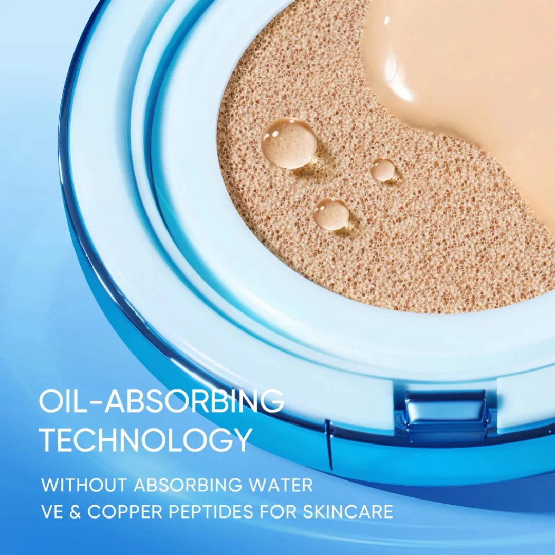 SKINTIFIC Perfect Stay Velvet Matte Cushion - ALMOND