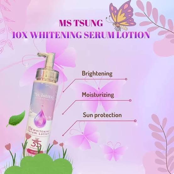 Ms. Tsung 10x Whitening Serum Lotion 250mL