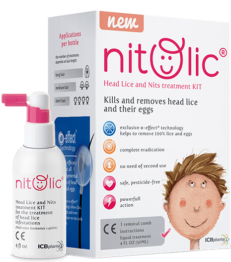 Nitolic Spray 50ml
with comb (Head Lice and Nits Treatment KIT) - NO BOX kit