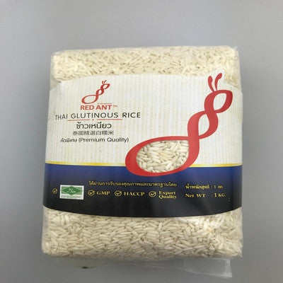 RED ANT WHITE GLUTINOUS RICE 1kg