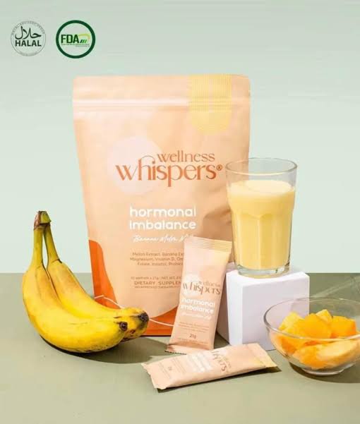 Wellness Whispers Hormonal Imbalance Banana Melon Milk 10s