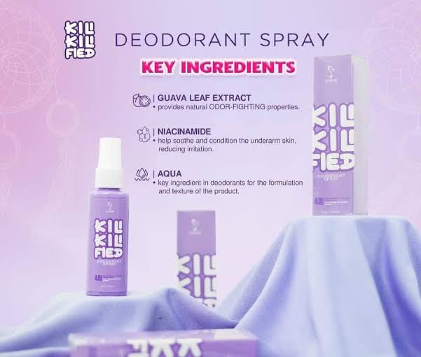 SASKIN KiliKiliFied Deodorant Spray 60 ml