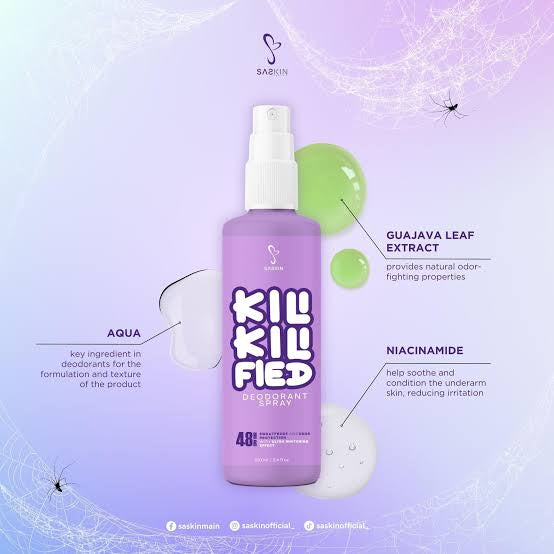 SASKIN KiliKiliFied Deodorant Spray 60 ml