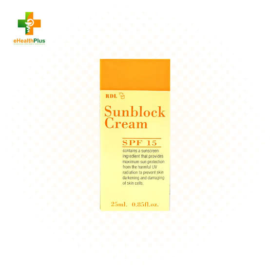 RDL SUNBLOCK CREAM 25ml