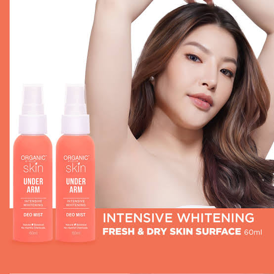 Organic Skin Japan Intensive Whitening Underarm Deo Mist Deodorant Spray (60ml)