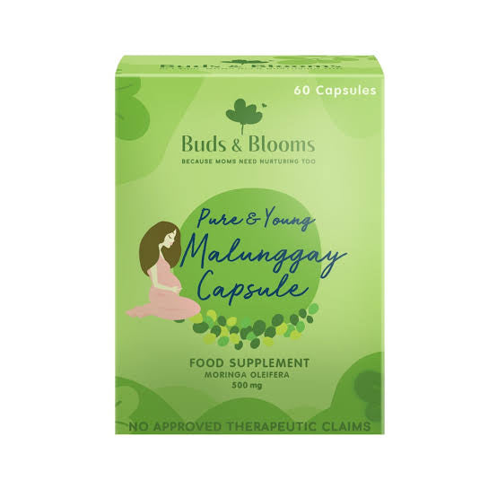 Tiny Buds Baby Naturals
Buds & Blooms Pure & Young Malunggay Capsules