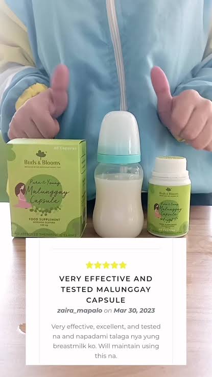 Tiny Buds Baby Naturals
Buds & Blooms Pure & Young Malunggay Capsules