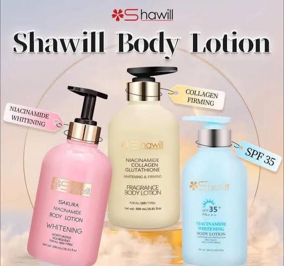 Shawill Niacinamide Collagen Glutathione Fragrance Body Lotion 500ml