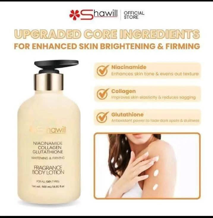 Shawill Niacinamide Collagen Glutathione Fragrance Body Lotion 500ml