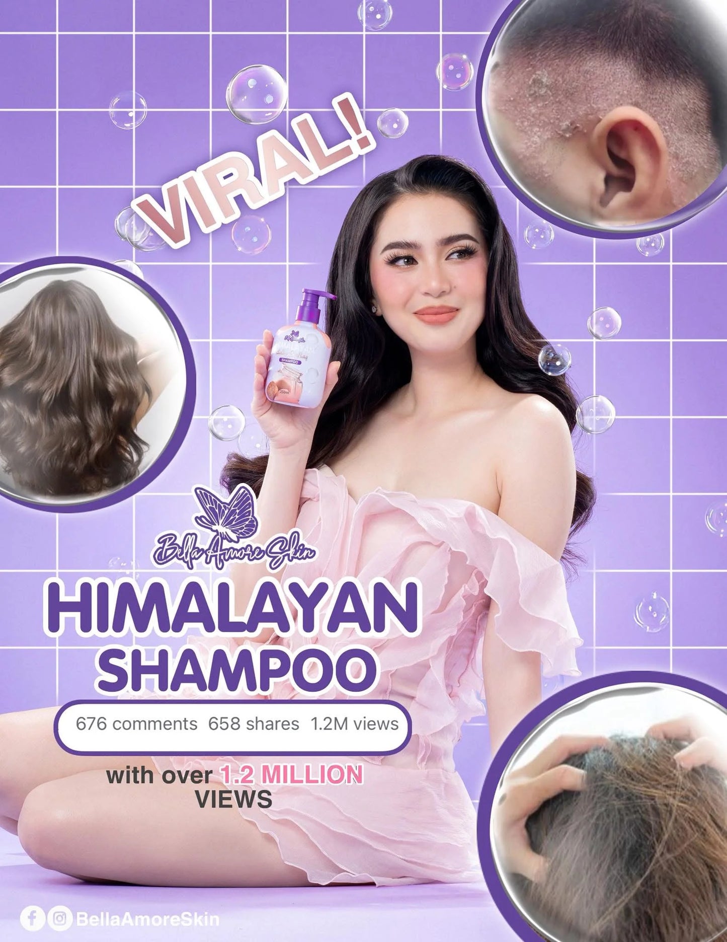 Bella Amore Himalayan Shampoo 250ml