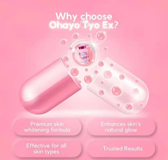 OHAYO TYO Tokyo EX White 60 Capsules Glutathione