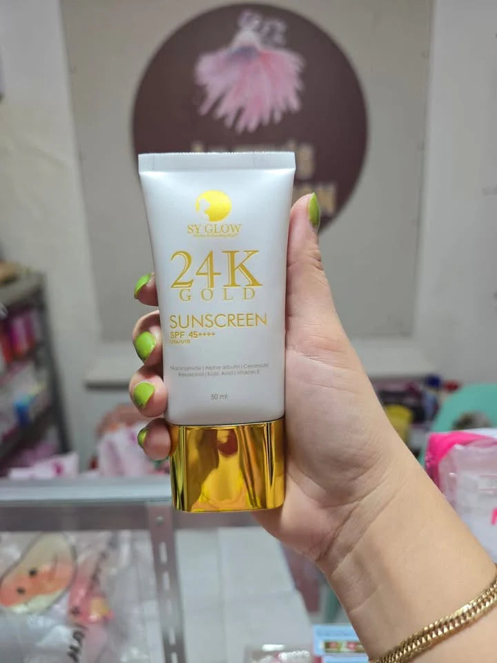 SY GLOW 24K GOLD SUNSCREEN SPF45++++ 50ML