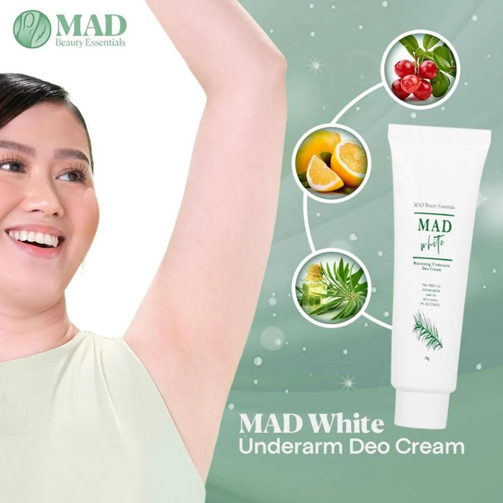 MAD White Whitening Underarm Deo cream 30g