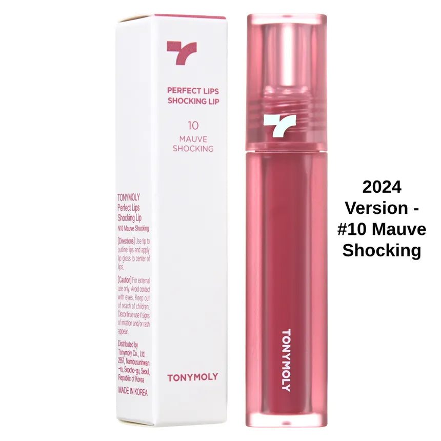 TONYMOLY PERFECT LIPS SHOCKING LIPTINT - MAUVE SHOCKING