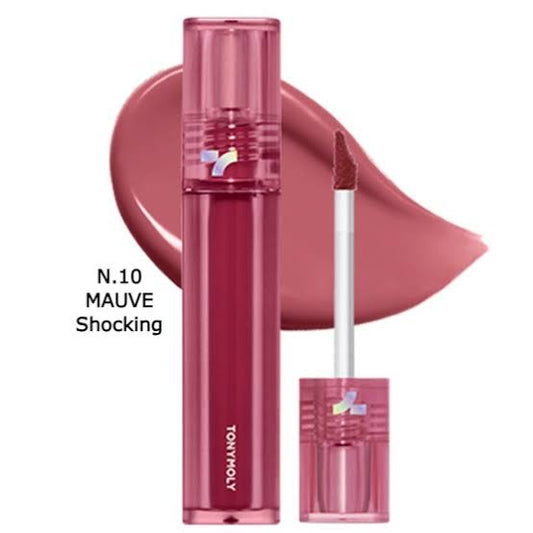 TONYMOLY PERFECT LIPS SHOCKING LIPTINT - MAUVE SHOCKING