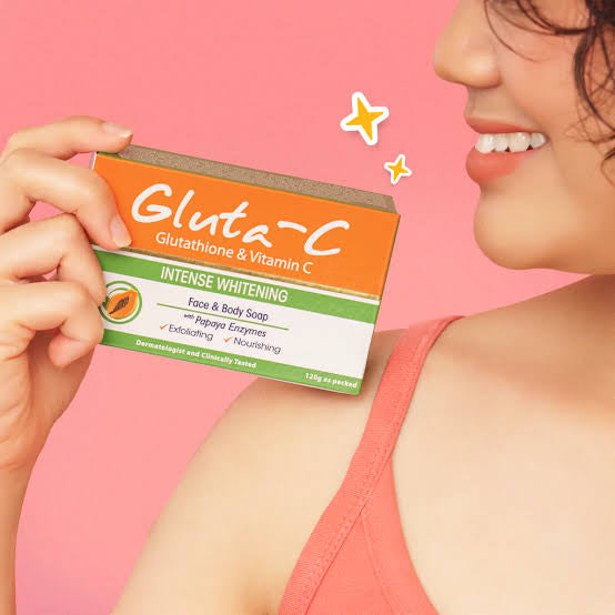 Gluta C Intense Whitening Exfoliating Soap w/ Papaya Enzymes 120g
