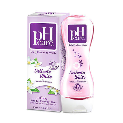 PH Care Daily Feminine Wash Delicate White for Natural Whitening 250ml