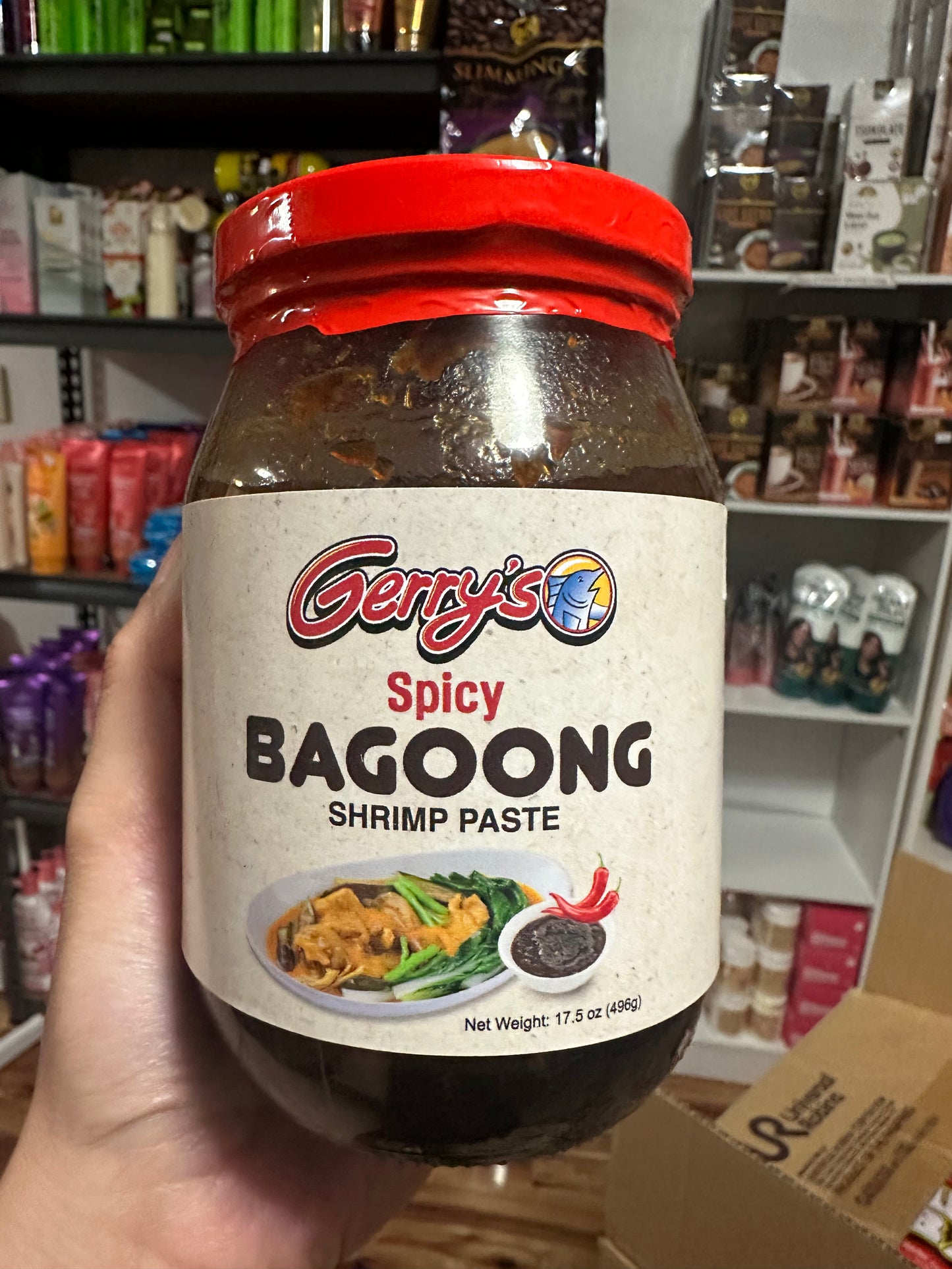 Gerry’s Spicy BAGOONG SHRIMP PASTE 496g