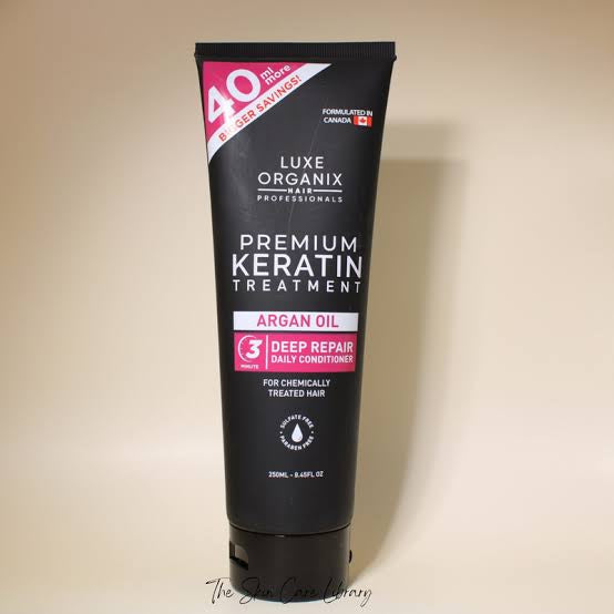 Luxe Organix Premium Keratin Treatment Argan Oil Deep Repair Conditioner 250ml