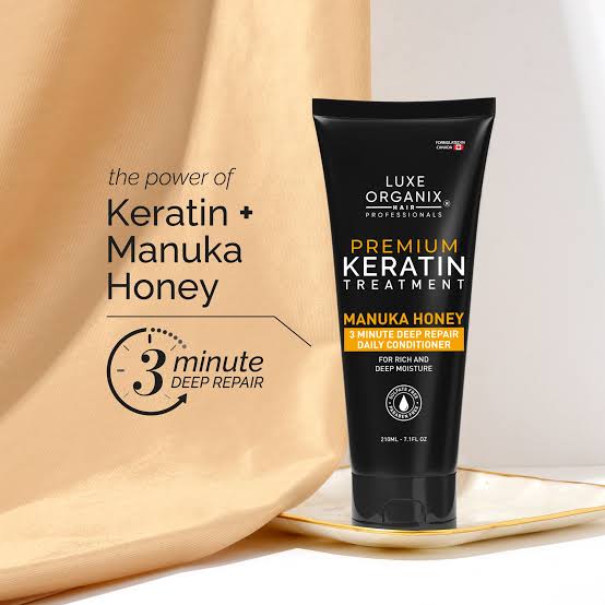 Luxe Organix Premium Keratin Treatment Manuka Honey Deep Repair Conditioner 250ml
