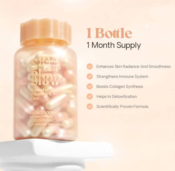 New Moon Soft Glow Gluta Capsules - 30 Caps
