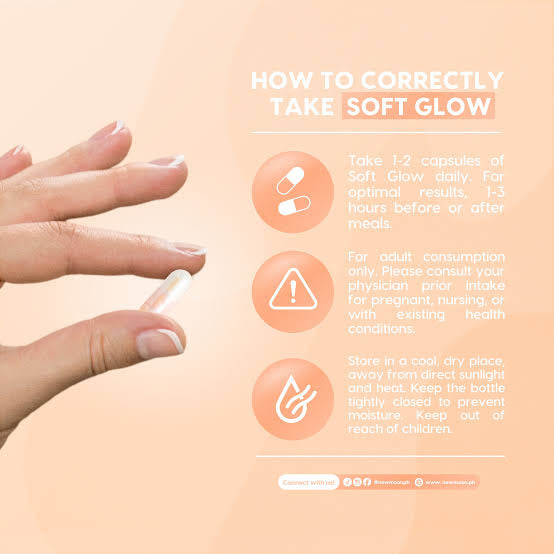 New Moon Soft Glow Gluta Capsules - 30 Caps